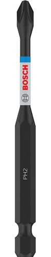Bosch 1x PRO Phillips Impact Bit | Length 90 mm, Professional Accessory Screwdriver, Drill Drivers