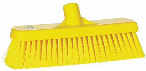 Vikan Hygiene 7068-6 Broom, Yellow, Medium, 300mm