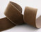finemark 3 m x 36 mm Samtband NATURBRAUN Braun (539 Tabac) Dekoband Velour einseitig Samt Band festkantig Velvet Ribbon zum nähen dekorieren
