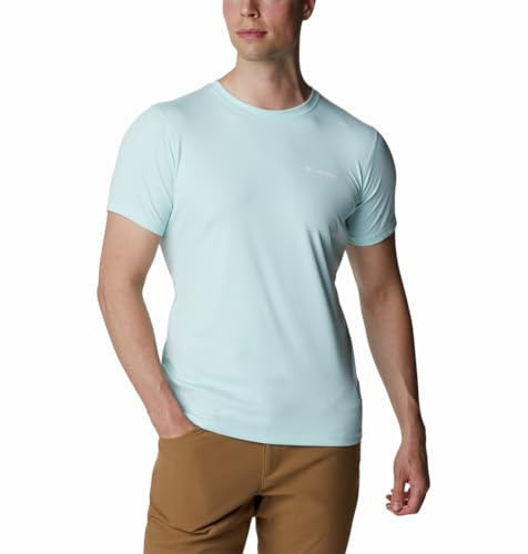 Columbia Men's Zero Rules Light Short Sleeve Crew, Technical Short Sleeve T-Shirt