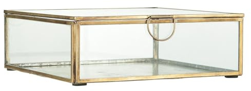IB Laursen [DL] Glasschachtel m/Deckel Solitaire quadratisch