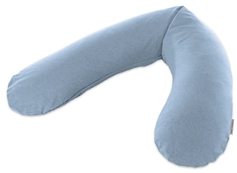 Das Original Theraline Stillkissen Polyesterlfaser Melange blau-grau Bamboo