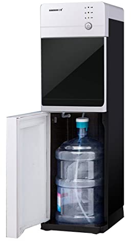 Wasserspender Stehender Wasserspender Mit Bodenbeladung, Flaschenwasserkühler,Kühlmaschine,3-Sekunden Sofortkochen Mit Tür,Kalt Heiß Doppelfunktion,Ideal Für Gekühltes Wasser,Tee, Kaffee Zu Hause