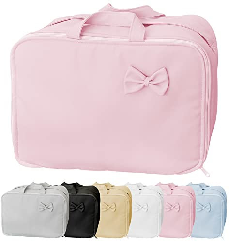 Vizaro Valise bébé voyage hôpital sac de maternité - Ecopiel luxueux - Fabriqué en Espagne - Rose