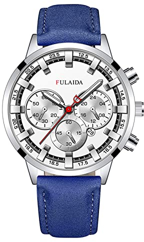 Tonsee Accessoire Armbanduhr Herren Art- und Weisesport-Männer Edelstahl-Kasten-Gürtel-Band-Quarz-analoge Armbanduhr Sportband Ansehen Licht (a-J, One Size)