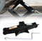 Universal Scherenwagenheber 2 Tonnen Scherenheber Heavy Duty Hebeheber Tragbarer Wagenheber Kit Reifenheber mit Kurbel Verlängerung von 105 mm bis 385 mm für/SUV/MPV Reifenreparatur Wechsel Werkzeug