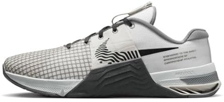 NIKE DO9328-004 Metcon 8 Men Photon DUST/Black-Light Bone-Anthracite UK 7