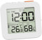 Baoblaze Badezimmeruhr, Dusch-Timer, wasserdicht für Wasserspray, Hygrometer, Thermometer, LCD-Display, Digitale Wanduhr zum Duschen, Kochen, Schminken, Weiß