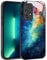 YUXING Hülle für Samsung Galaxy A53 5G - Abstraktes Geometrie Muster Design Handyhülle Dünn Kratzfest Glas Rückseite, rutschfest Stoßfeste Schutzhülle (Starry Sky)