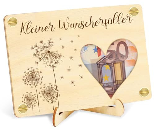 Cadimus Wunscherfüller Geldgeschenke Verpackung，karte geldgeschenk，geld geschenk，jugendweihe geschenk，Grußkarte Geld Clip Dual-Use kreatives Geschenk