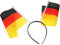 Gogogmee Stirnband für Europapokal-Fans Stirnbänder mit Länderflaggen Haarband mit Deutschland-Flagge Deutschland-Fanartikel Deutsche Fußball Fanartikel Maskerade-Kopfschmuck Partygeschenk