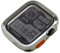 JDIME Funda de TPU para Apple Watch Ultra Case 49 mm 45 mm 41 mm 44 mm 40 mm, 42 mm 46 mm Protector de marco de parachoques para IWatch Series 9 SE 8 Ultra 7 6 5 4 Case(Plating Silver,44mm 45mm)
