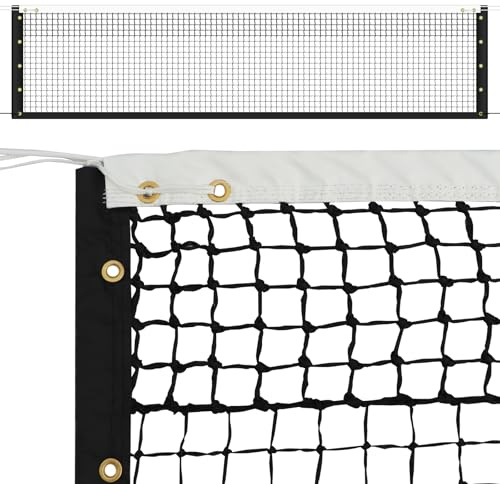 MegaNets Tennis Court Net 42FT Professional Replacement Net (Double Layer)
