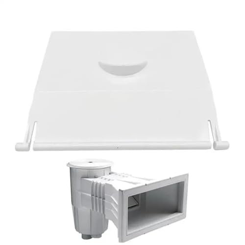 EGUIAS Kit de Nettoyage de Piscine Volet de Porte d'écumoire de Piscine Volet de Porte d'écumoire de Piscine avec Insert en Mousse pour piscines Pavillons de Spa