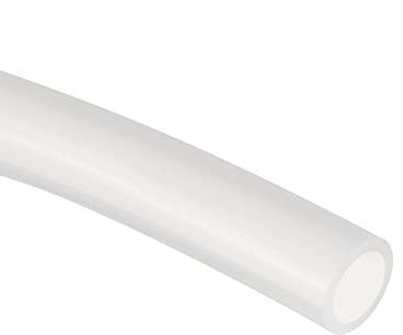 sourcing map Tuyau en Silicone 15mm ID x 20mm OD 1 Mètre de Long Tuyau Flexible en Caoutchouc de Silicone pour Eau et Air Translucide pour le Transfert d'Eau