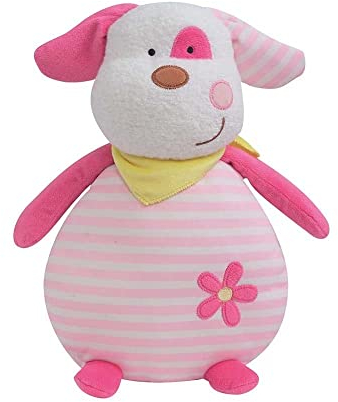 Jemini 040736 LUMINOU Peluche chien rose +/- 30 cm Lumineuse