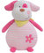 Jemini 040736 LUMINOU Plüschtier Hund rosa +/-30 cm beleuchtet