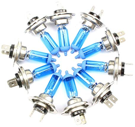 INION 10xStück - 24V - H7-70W - PX26d - Xenon Optik Lights - LKW Nfz Truck Halogen Auto Lampen für Abblendlicht Fernlicht Zusatzscheinwerfer und Nebelscheinwerfer/chiavi