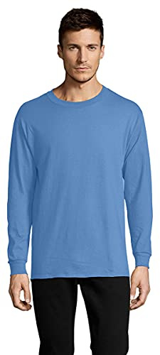 Hanes ComfortSoft Long Sleeve T-Shirt 3XL Carolina Blue
