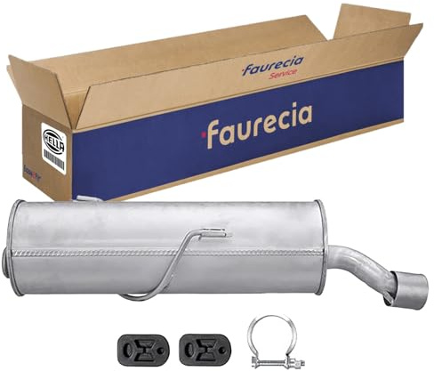 HELLA 8LD 366 032-971 Endschalldämpfer - Easy2Fit® Kit - hinten - einteilig | Set mit Anbauteilen