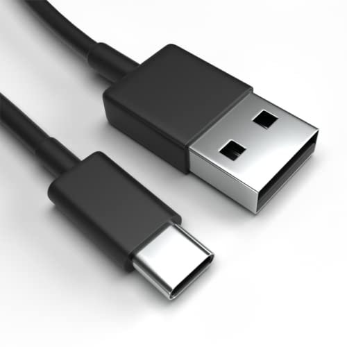 Justcom USB-C Ladekabel für Motorola Moto Edge 20 Lite Schwarz 2 m Handy Schnellladekabel Datenkabel