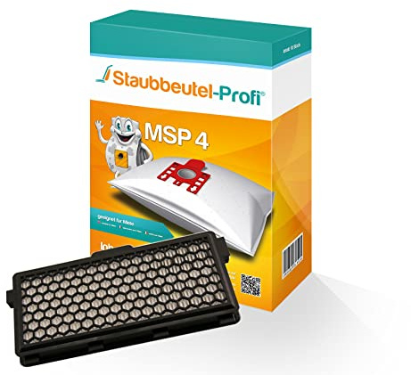 10 Staubsaugerbeutel MSP4 1 Hepafilter 012 geeignet für Miele S 5781