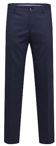 SELETED Homme Men's SLHSLIM-Neil TRS B NOOS Anzughose, Navy Blazer, 106