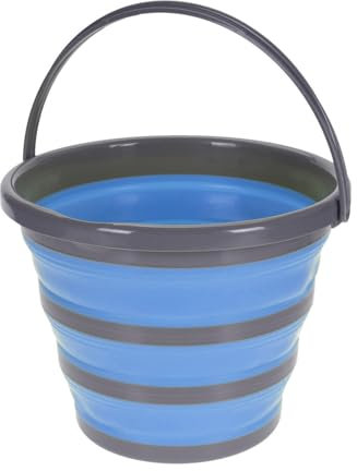 Faltbarer Wasser Eimer 10 Liter Falteimer Campingeimer Silikon Putzeimer Wassereimer Silikoneimer
