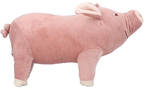 AMONIDA Niedliches Plüschschwein, 15,7 Zoll Rosa Plüschschwein, Weich und Bequem für Geschenke!