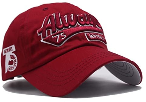 Ecroon Baseball Cap Herren Unisex Kappe Verstellbar Baseboard Athletic Baseballkappe Mütze Outdoor Baseballkappe