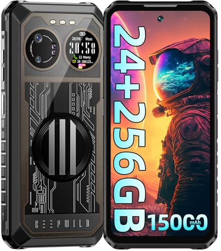 IIIF150 B2 Ultra Outdoor Smartphone (2023), 15000mAh Android 13 Outdoor Handy Ohne Vertrag, 24GB+256GB/1TB Baustellenhandy, 200MP+64MP Nachtsicht, 120Hz 6.78 FHD+, G99/ IP68/69K /Dual SIM 4G/NFC/OTG