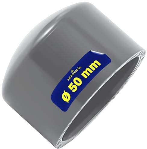 Bouchon Femme Ø 50 mm en PVC U Utilisé pour Sceller le Tuyau avec une Colle - Garantie de 10 Ans - MONTERAL