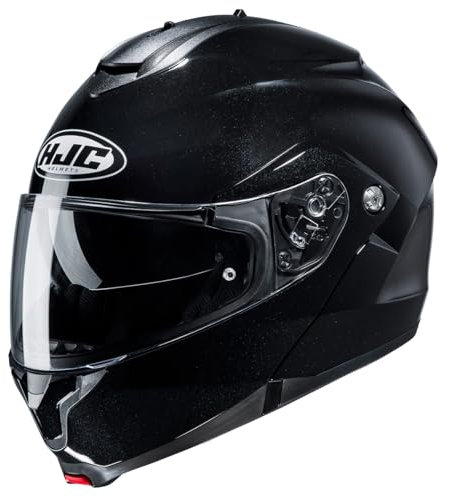 HJC, Modularer Motorradhelm, C91N Schwarzes Metall, XXL
