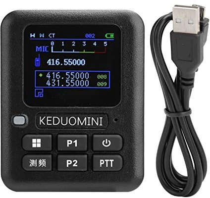 Lucaser 1 x Mini Reception Frequency Meter without Walkie Talkie Frequency Radio Frequency Meter