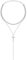 JewelryWe Kreuz Choker Halskette Damen: Silber Y-förmige Multi Reihen Strass Lange Kette mit Kreuz Anhänger Geschichtete Halsband für Frauen Mädchen