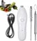 ERSDM Vegetable Corer,Portable Electric Cordless Zucchini Corer,Fruit Digging Corer with 2 Cutter Heads, 30W Electric Stainless Steel Scale Scraper, Rechargeable