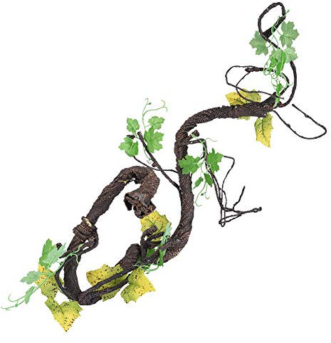 Terrarium-Dekor, Rebe-Kletterer-Waldbiegungszweig für Kletterpflanzen für Reptilien-Dekor (WF-1)