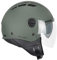 CGM Unisex – Erwachsene Air Jethelm, Grün matt, XXXL (65-66cm)