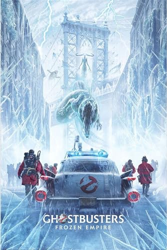 Ghostbusters Frozen Empire - One Sheet - Film Poster Plakat Druck - 61x91,5 cm