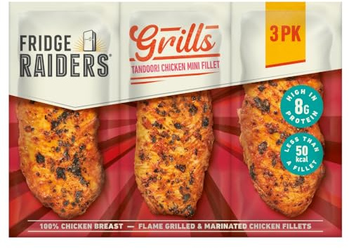 Fridge Raiders Grills Tandoori Snack Fillet, 3 x 35g