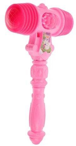 Garneck Junge Mädchen Quietschender Hammer Spielzeug Leuchtend Ergonomisch Für Kleine Hände Interaktives Lernspielzeug Mit Lustigem Quietschgeräusch Für Partyspaß Und Pädagogische Aktivitä