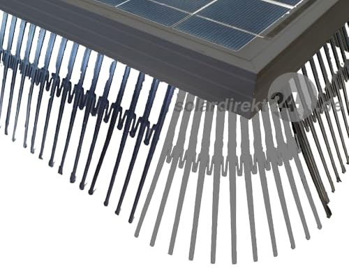 Birdstop 10 Meter H: 12cm Vogelschutz für Solaranlagen – Marderschutz für PV-Module & Dach