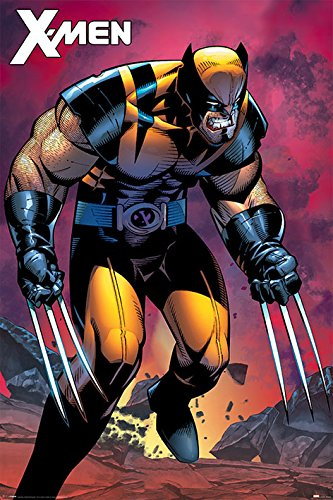 Générique X-Men – Wolverine Berserker Rage – 61 x 91,5 cm – Poster/Poster