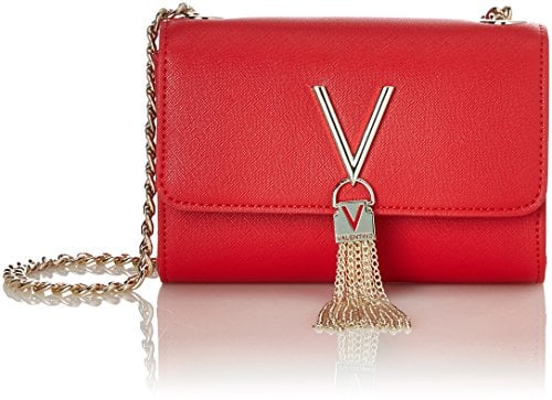 Valentino Divina SA Satchel Rosso