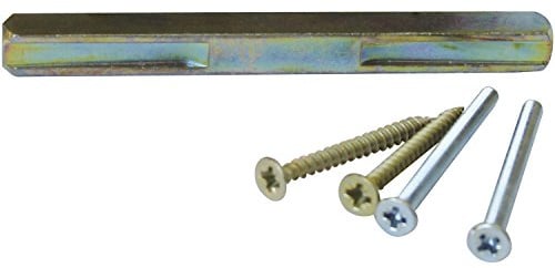 GEOS FH Stift 8,5mm - u. Schraubenset für Drückergarnituren, 42 - 47 mm, verzinkt, ÖNORM B3859, 1 Beutel | Grundmann WG | Zubehör Beschläge Türen