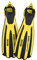 Seac Propulsion S, Taucherflossen, Sling Strap, offenes Fußteil, High Performance (Made in Italy), gelb, 40/42