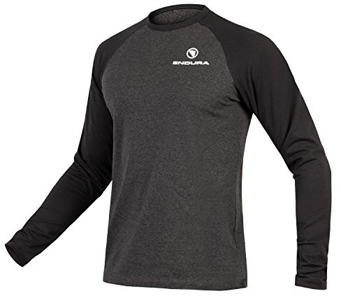 Endura One Clan Raglan Long Sleeve Grey-M