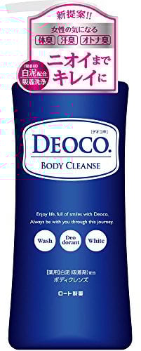 [Quasi drug] Rohto Pharmaceutical Deoco Medicinal Deodorant Body Cleanse 350mL