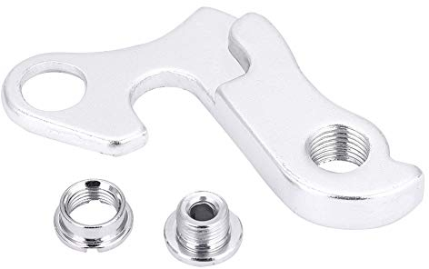 1pc Rear Derailleur Hanger, Bike Gear Hanger Cycling Bicycle Aluminium Alloy Rear Gear Mech Derailleur Hanger Hook Dropout Frame Forme Bike Derailleur Hanger for Most Bikes(289)