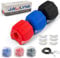 Jawlyne - Jaw Exerciser 3 Pack with 3 Strengths Jawline Toner Exerciser for Men and Women - With Necklace and Storage Containers